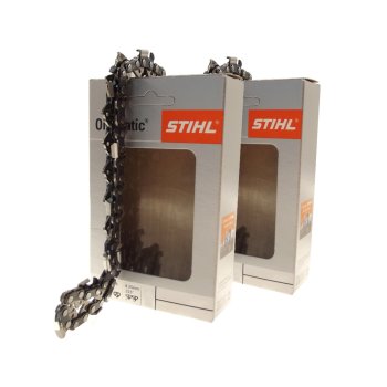2x38cm Stihl Rapid Micro Kette für Oleo-Mac MT4100SP Motorsäge Sägekette 325 1,5