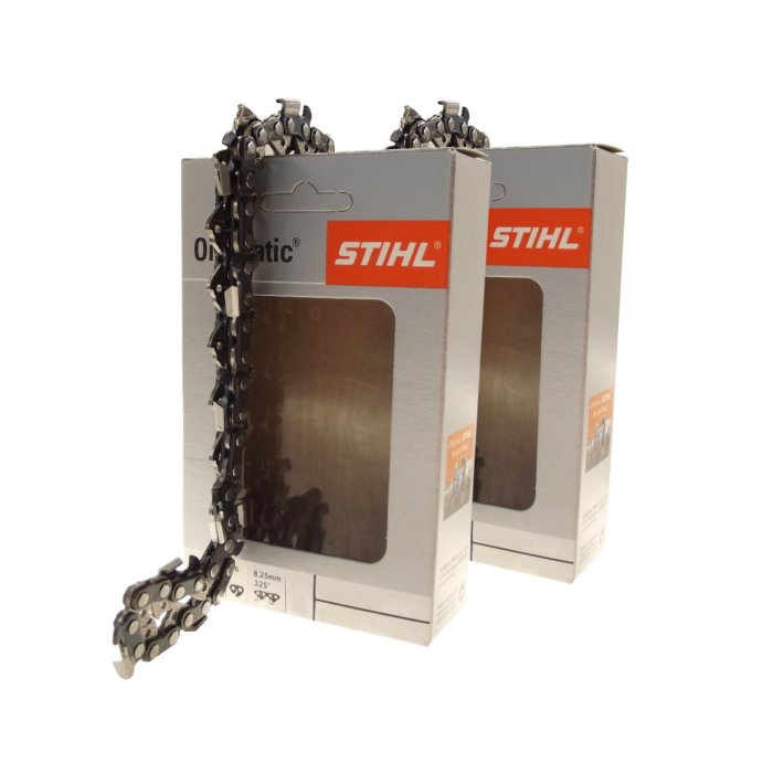 2x38cm Stihl Rapid Micro Kette für Dolmar 5000 Motorsäge Sägekette .325 1,3